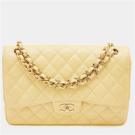 replica yellow chanel bag|authentic chanel diamond bag.